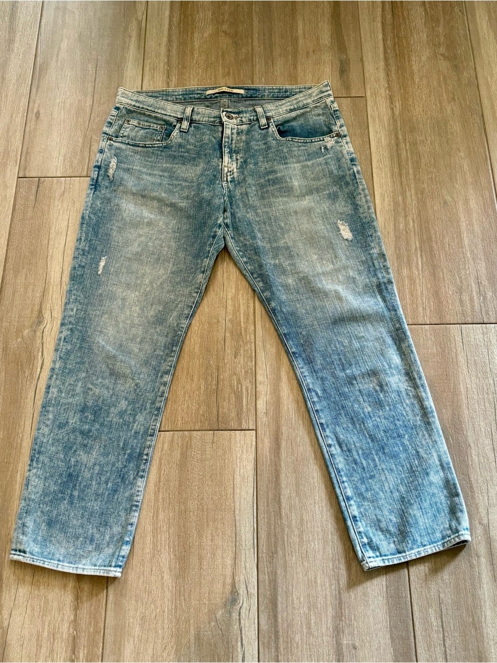 Big Star Light Blue Cropped Jeans Size 32